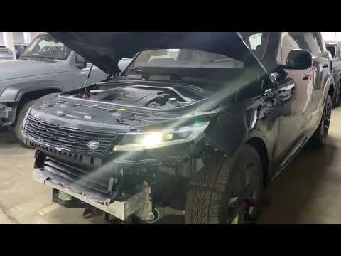 range rover sport, 2022 год. диагностика.